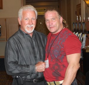 Me and Dan Kroffat at the Cauliflower Alley Club Reunion in Las Vegas